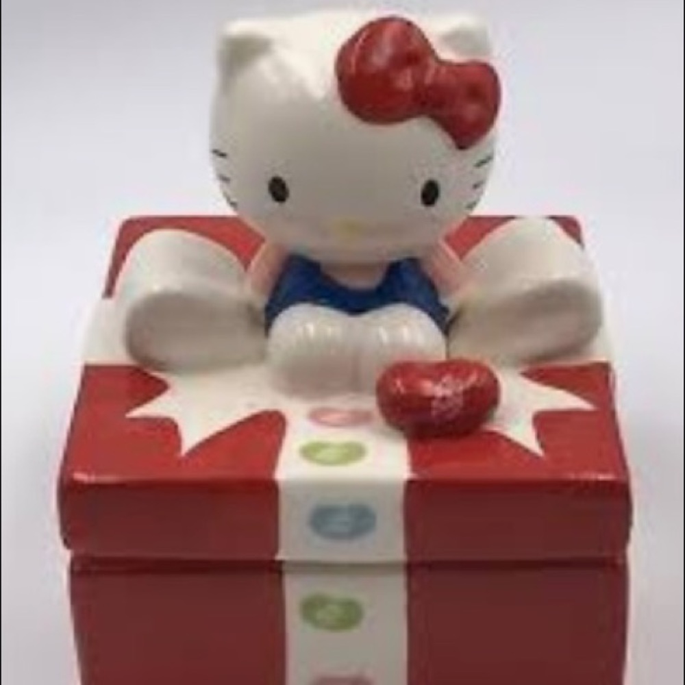 Hello Kitty Jelly Belly Ceramic Box